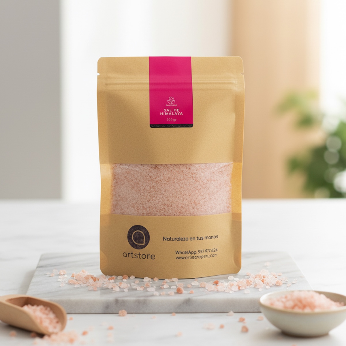 Sal de Himalaya en Polvo