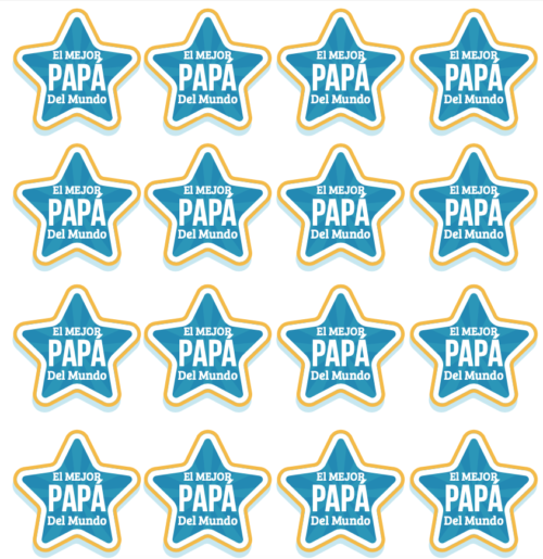 Sticker Mejor Papá - Imagen 2