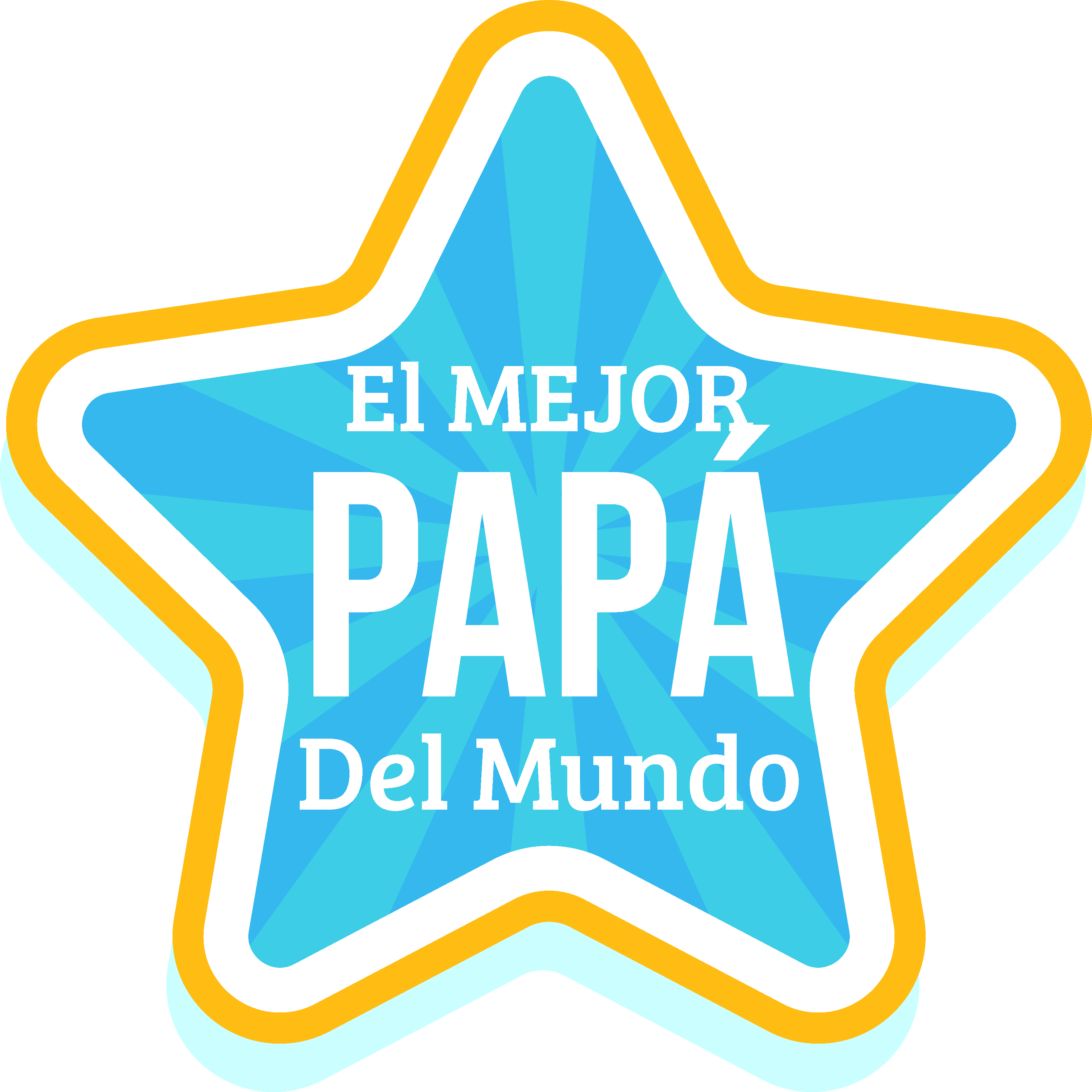 Sticker Mejor Papá