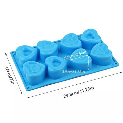 Molde Corazon Bordeado - Imagen 2