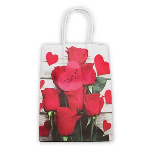 Bolsa de Regalo de Rosas Roja y variedad - Imagen 2
