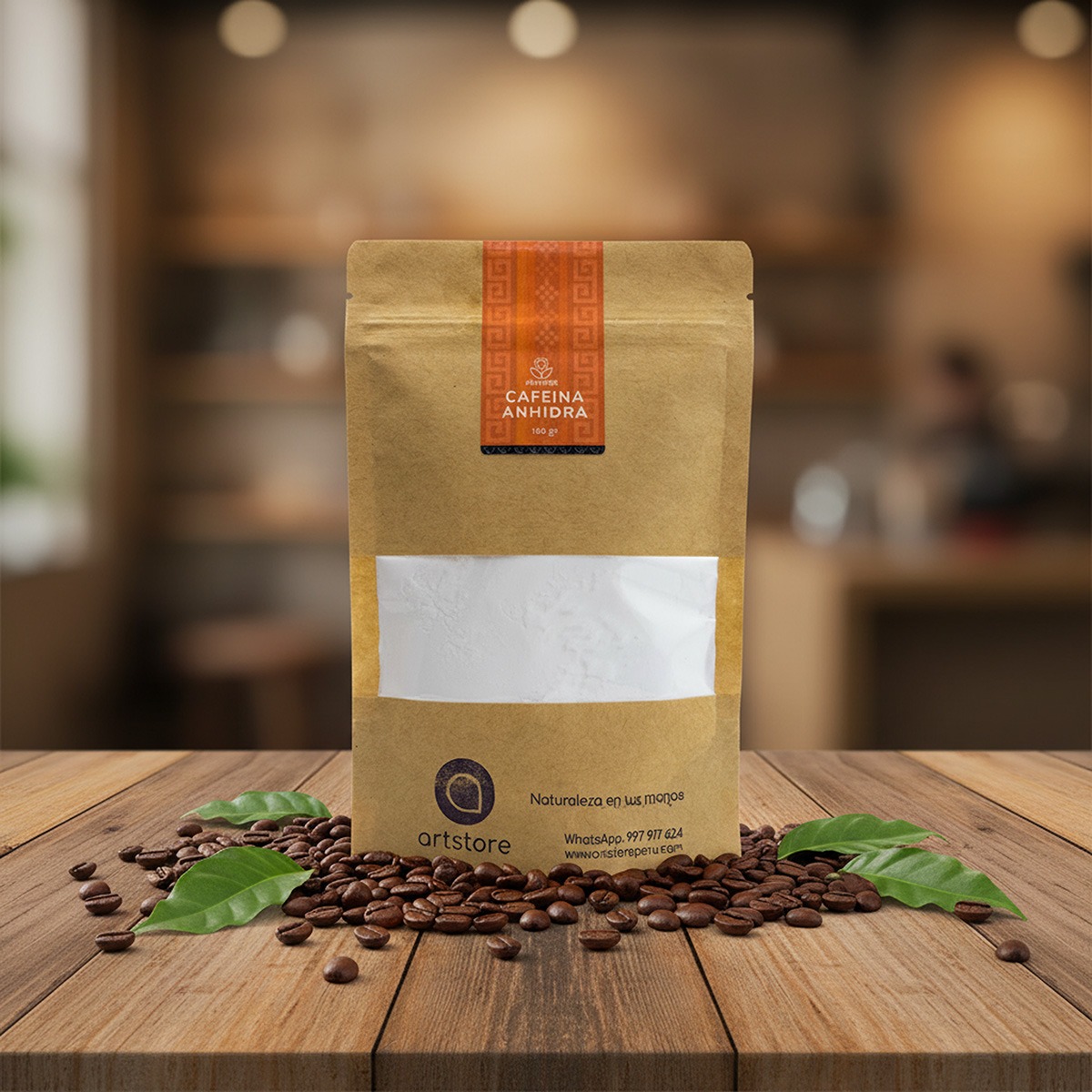 Cafeina Anhidra (100gr)