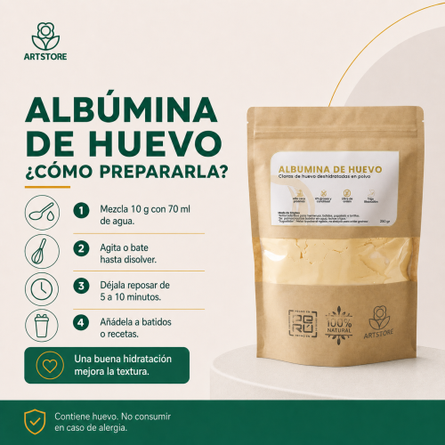 Albumina (250 gr) - Imagen 2