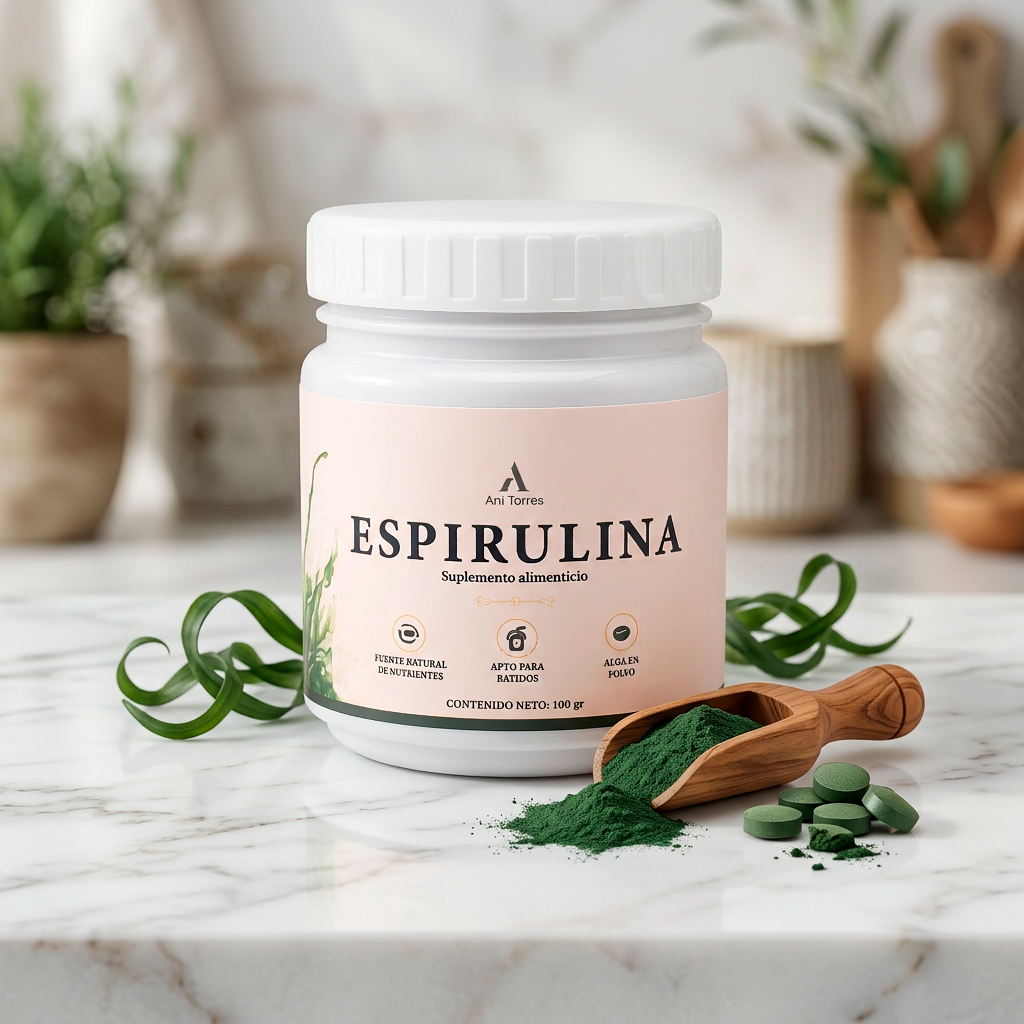 Espirulina en Polvo (100 gr)