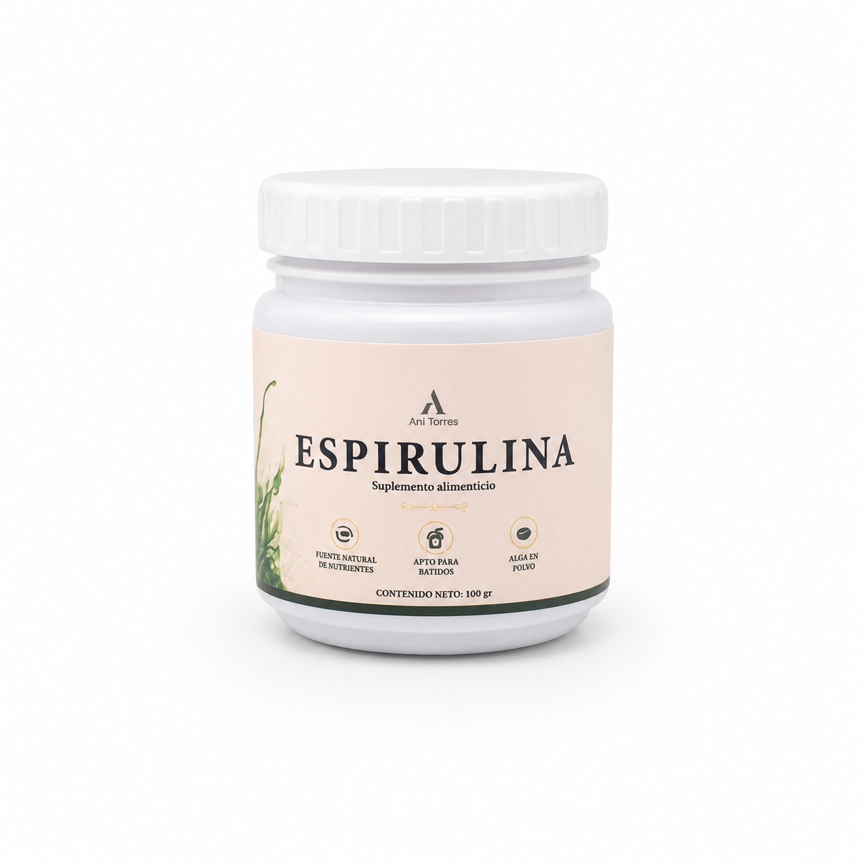 Espirulina en Polvo (100 gr)